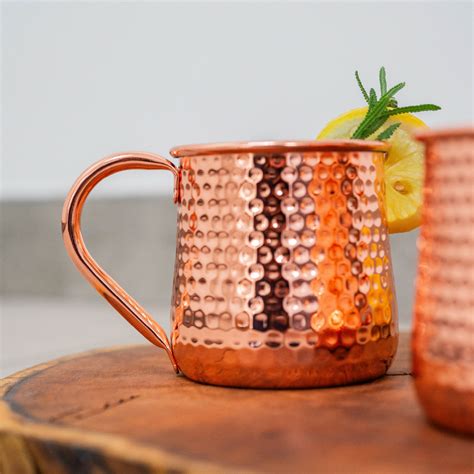 Set 2 Vasos Cobre Moscow Mule Mojito Bar Bombilla Simplit Simplit Home