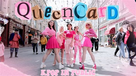 Kpop In Public Russia G I Dle Queencard Dance Cover By