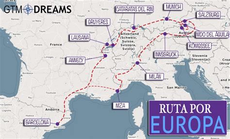 Viajes En Coche Ruta Por Europa Central Gtmdreams