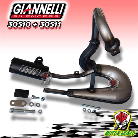 30510 30511 MARMITTA GIANNELLI VINTAGE PIAGGIO VESPA 50 PK HP XL