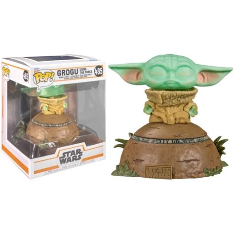 Figura Funko Pop Star Wars Grogu Usando La Fuerza Modelo 485 58390