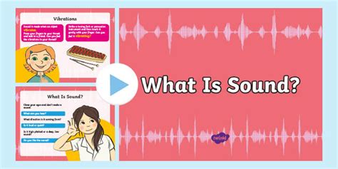 What Is Sound PowerPoint Primary Resources Twinkl