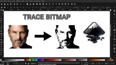 Cara Mengubah Foto Menjadi Vector Trace Bitmap