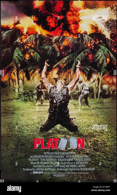 Platoon is a 1986 American war film written and directed by Oliver Stock Photo: 76391052 - Alamy