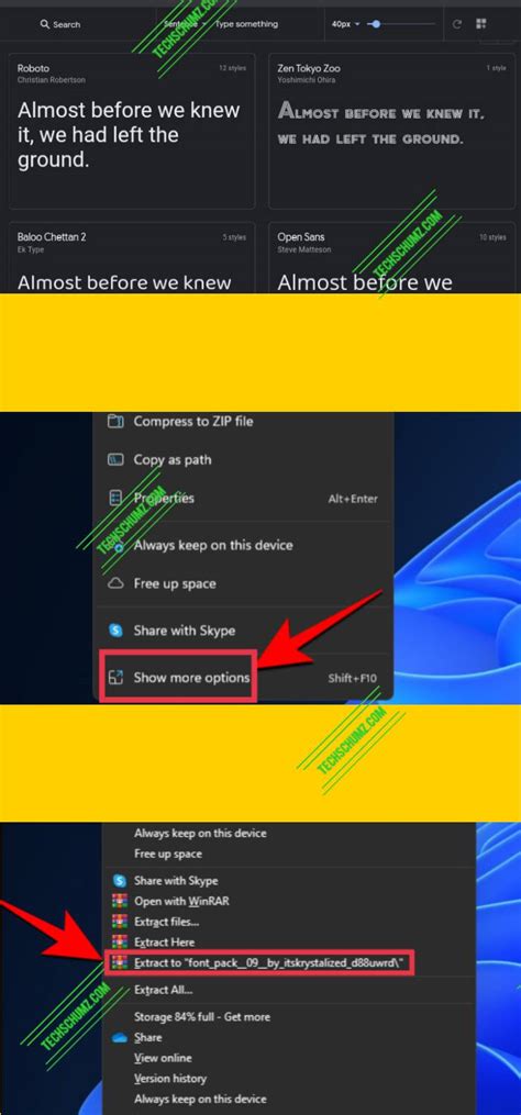 How to Download and Install Fonts on Windows 11 | Techschumz