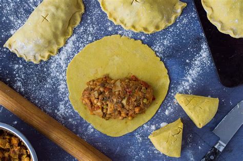 Curried Vegetable Pasties Vegan Domestic Gothess