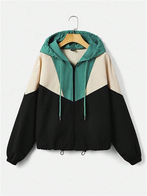 Hooded Jackets SHEIN UK