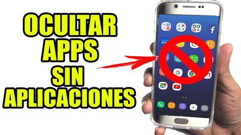 Como OCULTAR APLICACIONES en Android Fácil y Rapido Sin Aplicaciones