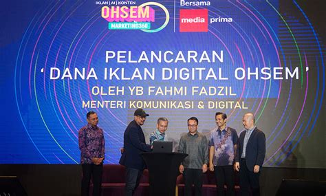 Dana Iklan Digital Ohsem Rm Juta Disediakan Untuk Bantu Usahawan