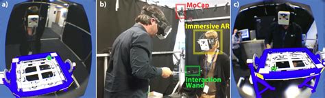 Immersive AR Setup A Trainer S View See Through With The Virtual