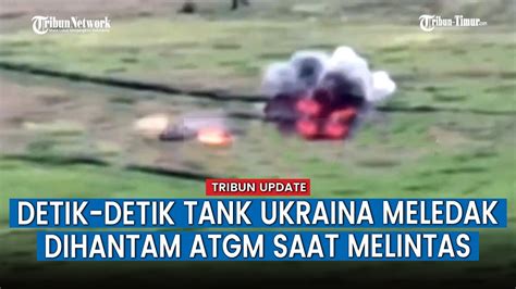 ATGM Resimen Ke 394 Libas Habis Deretan Kendaraan Militer Ukraina Di