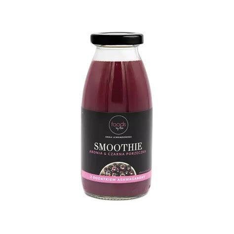 Foods By Ann Anna Lewandowska Smoothie Aronia Czarna Porzeczka 250Ml