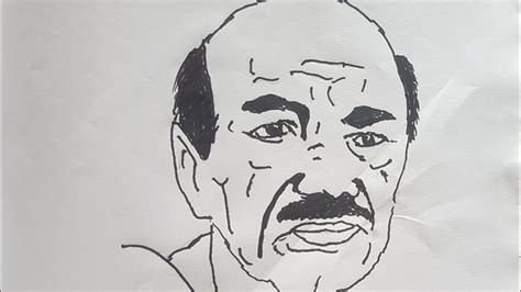 Drawing Vaikom Muhammed Basheer Youtube