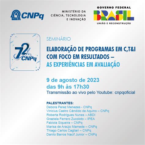 Cnpq Realiza Seminário Elaboração De Programas Em C Tandi Com Foco Em