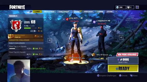 Playing Fortnite Battle Royale First Time Using Keyboard Sponsor Goal