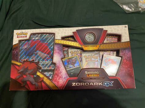 Pokemon TCG Shining Legends Collection Zoroark GX Box GX Card Sealed