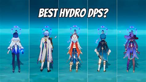 Who Is The Best Hydro Dps? {Genshin Impact} - YouTube