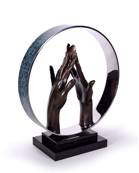 Infinite Love Sculpture by Michael Talbot | Adore Fine Art