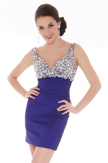 Elegant Tight Sweetheart Short Mini Purple Beaded Homecoming Prom Dress