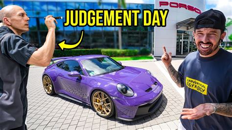 Porsche Inspect The Wrecked Gt3 I Just Rebuilt Youtube