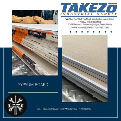Gypsum Board Commercial And Industrial Industrial Equipment On Carousell