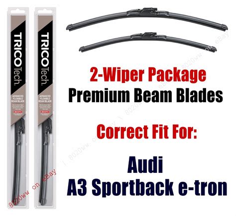 Wipers Pack Premium Beam Wipers Fits Audi A Sportback E Tron