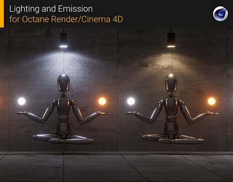 Lighting And Emission In Octane Render For Cinema 4d Behance