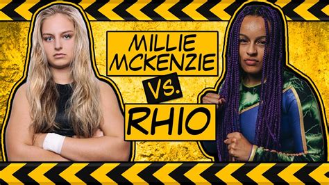 Millie Mckenzie Vs Rhio Eve Youtube