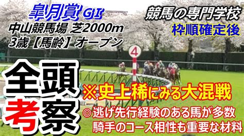 【皐月賞2024】全頭考察 史上稀にみる大混戦なgⅠ 競馬の専門学校｜youtubeランキング