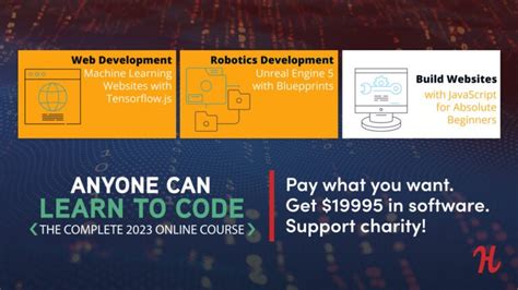 Humble Software Bundle Anyone Can Learn To Code The Complete 2023