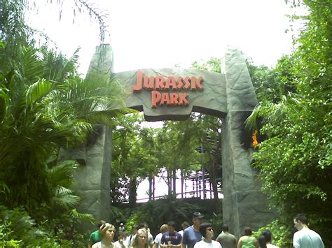 Jurassic Park Gate By Deviouslydoomed On Deviantart