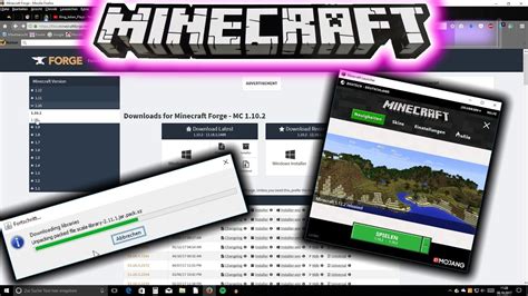 Mods Installieren Tutorial Minecraft YouTube