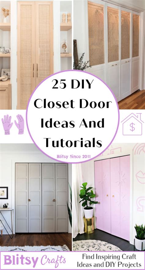 25 DIY Closet Door Ideas on A Budget - Blitsy