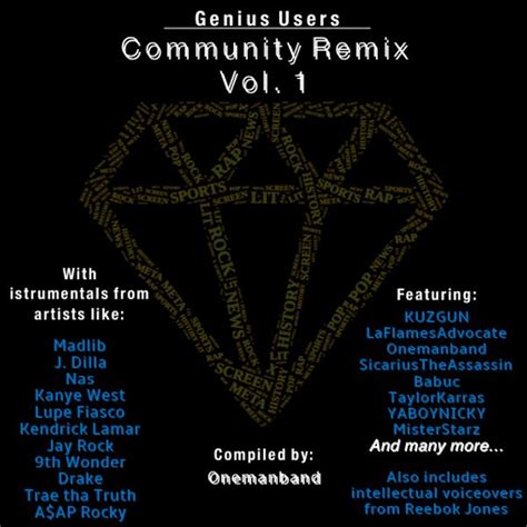 Various Artists - Community Remix Vol. 1 Lyrics and Tracklist | Genius