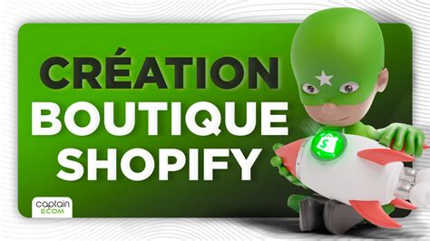 Je vais créer votre boutique Shopify Mono Multi produit clé en main par