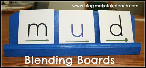 Using Blending Boards During Small Group Instruction Make Take Teach