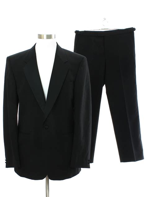 Retro 1980s Suit 80s Classic Mr Harry Made In England Mens Two Piece