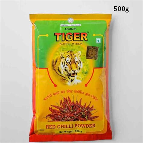 Tiger Kutti Mirch Red Chili Powder G Chilli Flakes At Rs Pack