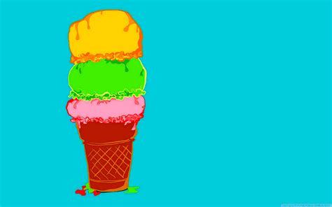 Download Melting Ice Cream Background Wallpaper Wallpapershigh