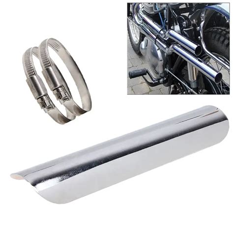 Universal Motorcycle Exhaust Muffler Pipe Leg Protector Heat