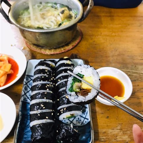 전국으로 떠나는 김밥 순례 2019 전국 김밥 맛지도 식신