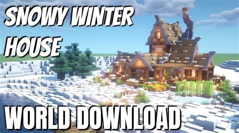 Minecraft Snow House Ideas Listed Tbm Thebestmods