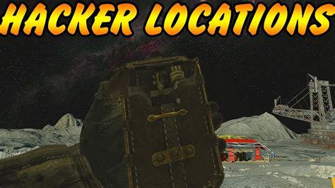 All Moon Remastered Hacker Locations Tutorial Black Ops Zombies