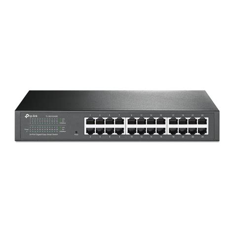 ᐅ Switch TPLINK Administrable 24 Puertos 10 100 1000 Negro de Tp link