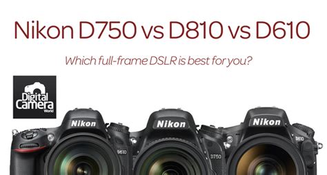 Nikon D750 Vs D810 Vs D610 10 Key Differences You Need To Know Techradar