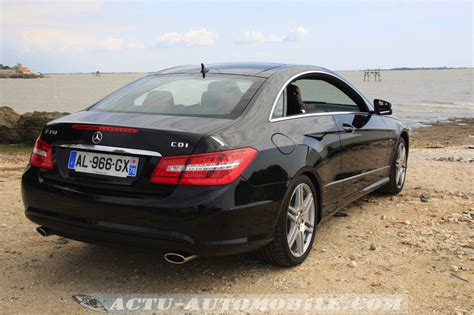 Essai Mercedes Classe E Coupé 350 CDI haut standing