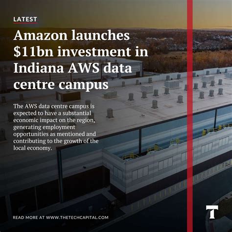 Amazon launches $11bn investment in Indiana AWS data centre campus ...