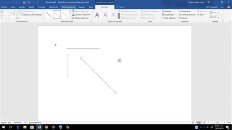 Como Hacer Lineas Rectas En Microsoft Word 2016 Youtube