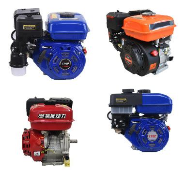 Air Cooled Kw Stroke Gasoline Engine Anti Vibration Lightweight