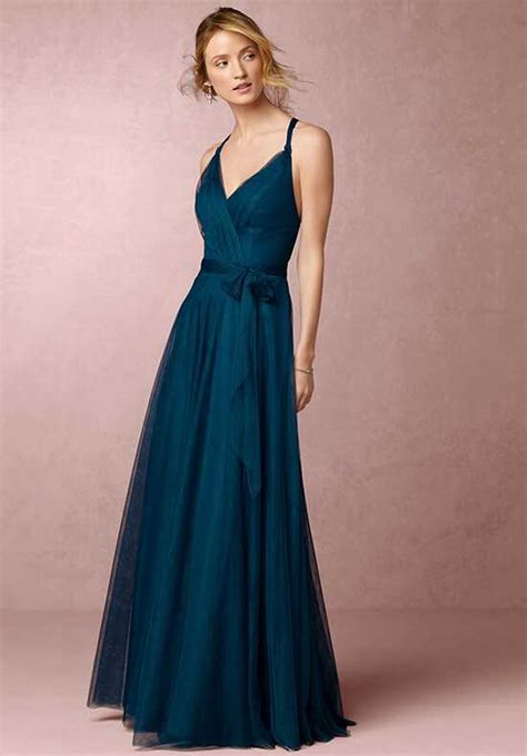 Blue Bridesmaid Dresses